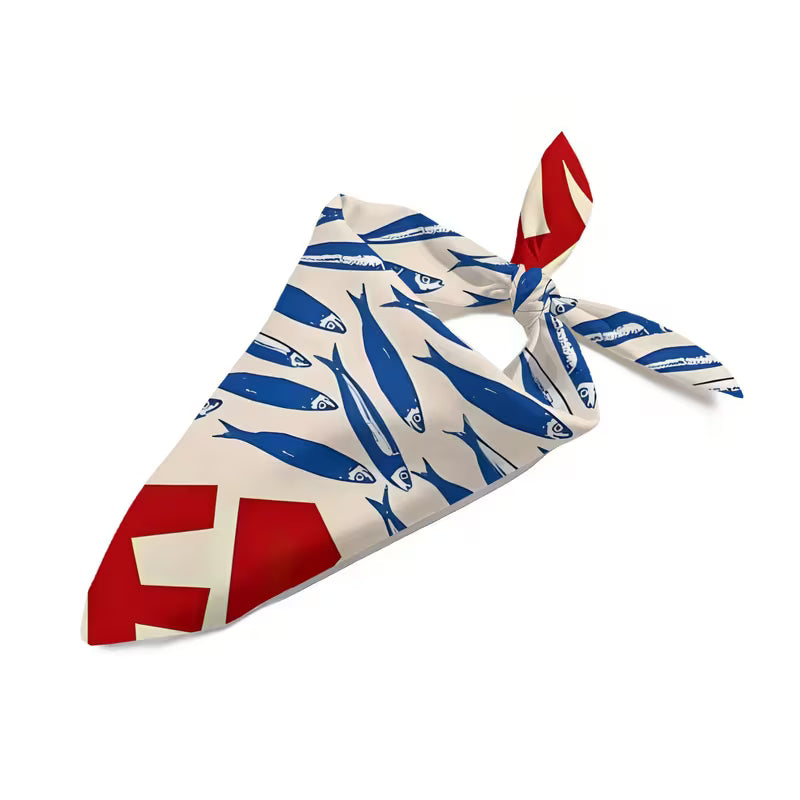 Sardine Square Neckerchief