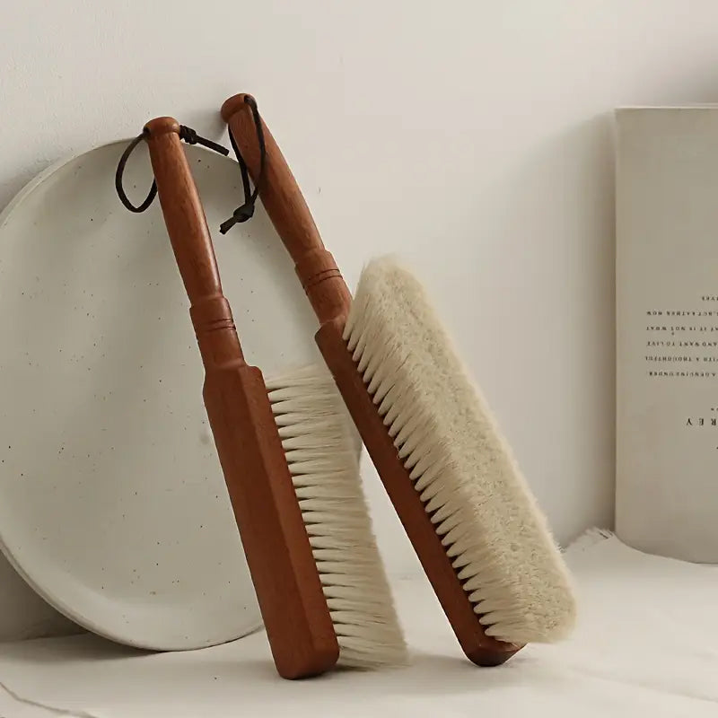 Soft Dust Brush with Wooden Handle