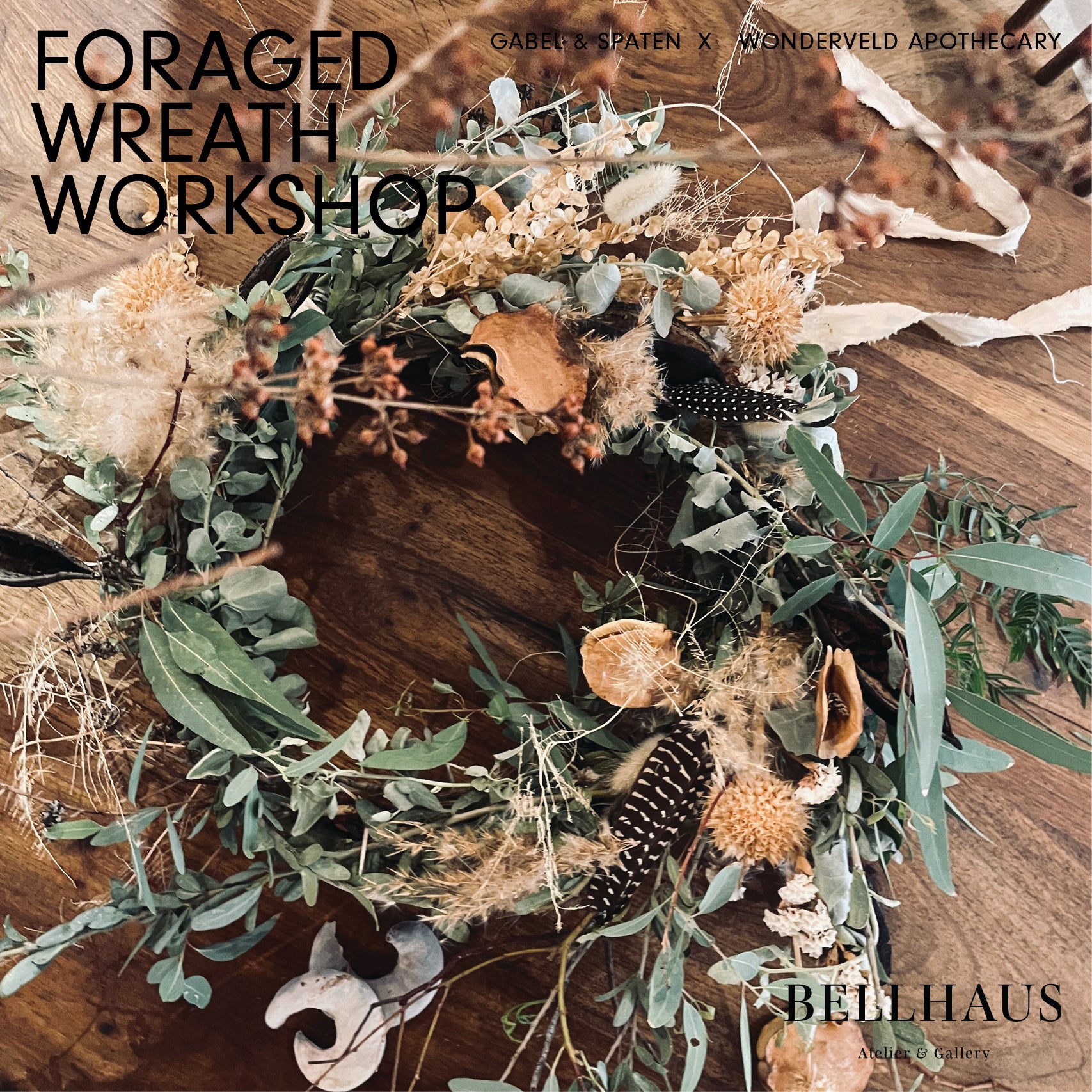 FORAGED WREATH WORKSHOP