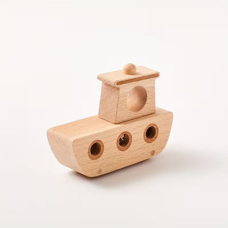 Wooden Toy Boat