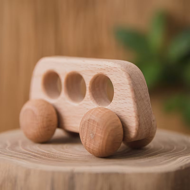 Wooden Push Car for Kids