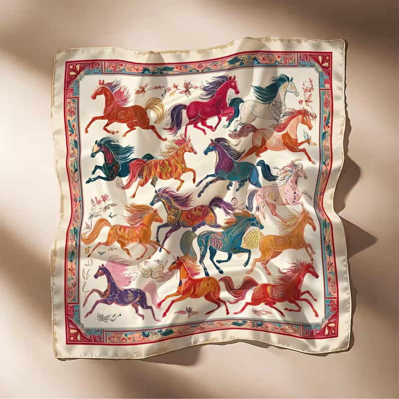 Running Horses Scarf
