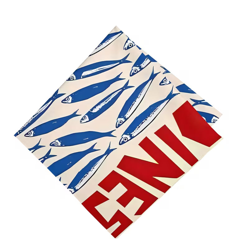 Sardine Square Neckerchief