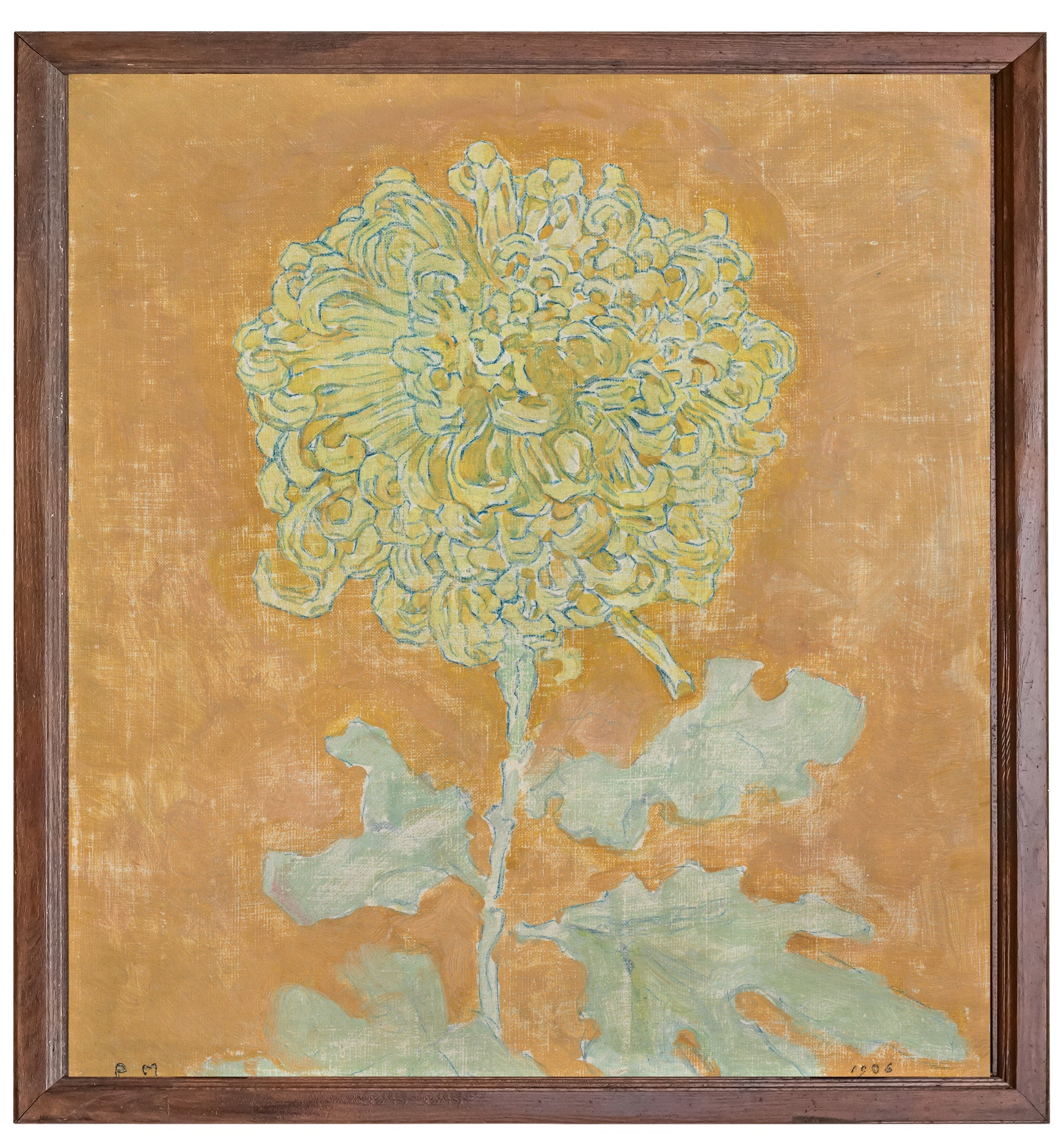 Chrysanthemum (1906) Piet Mondrian
