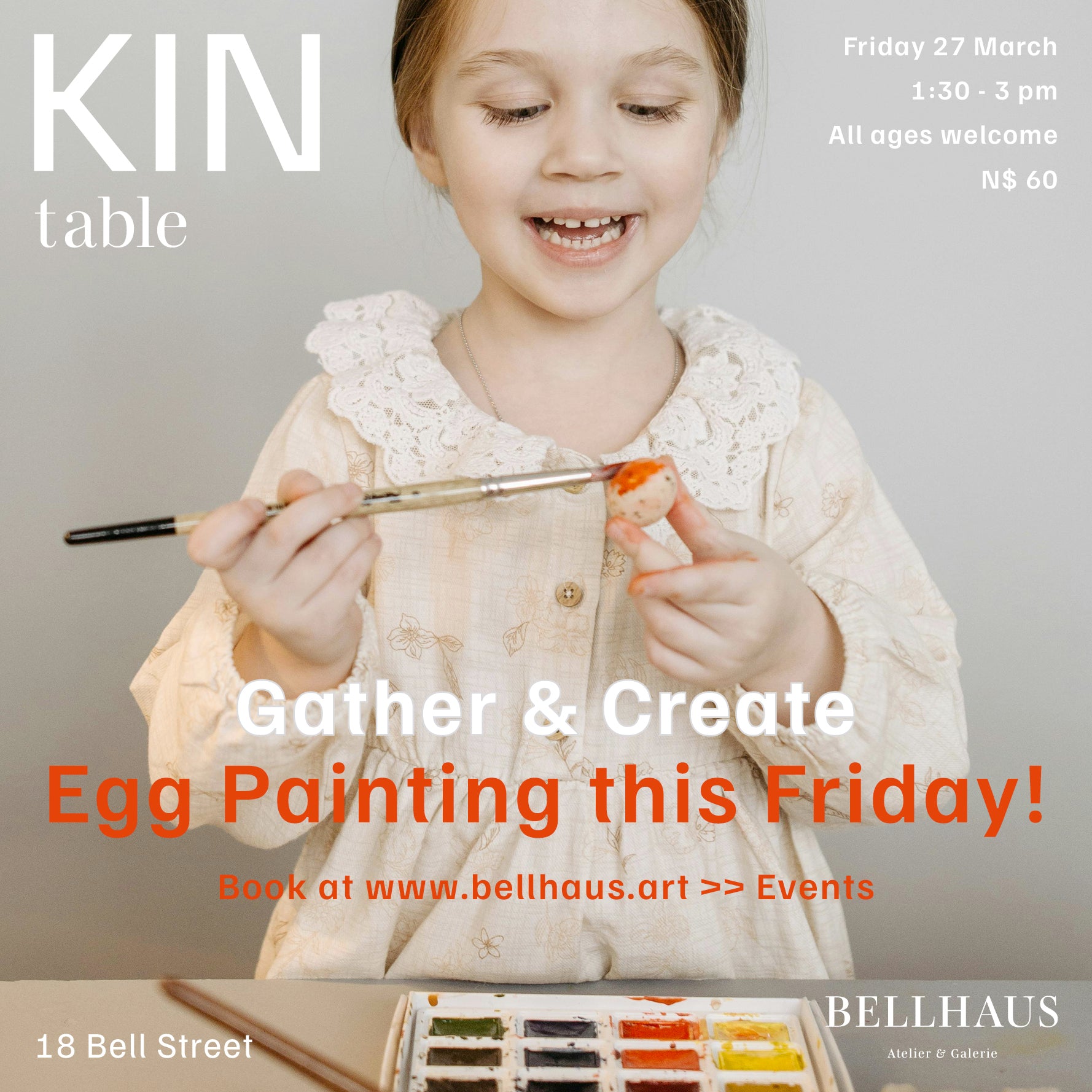 Gather &amp; Create: Easter Egg Painting at Kin Table