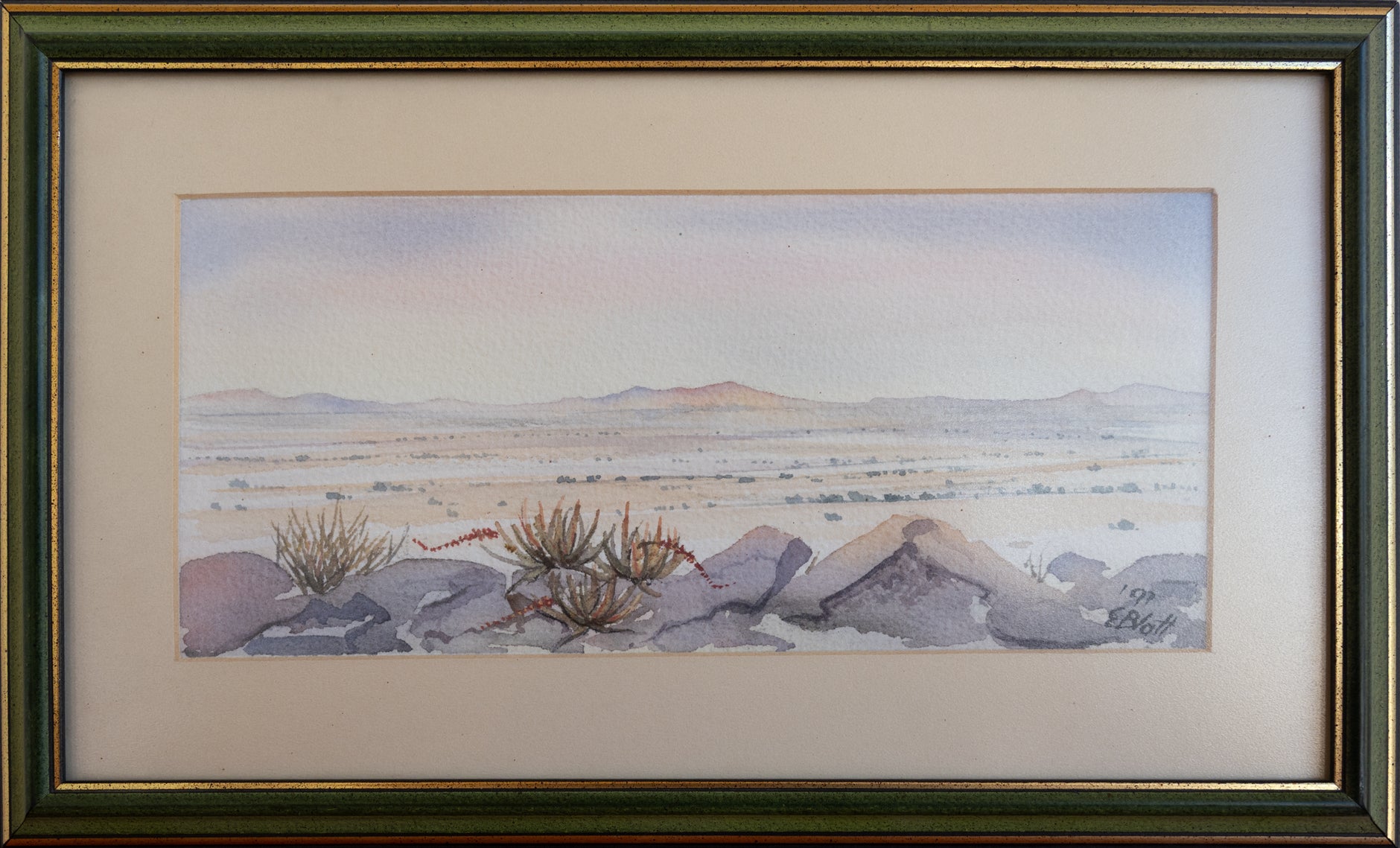 Namibian Landscape - Elfriede Blatt