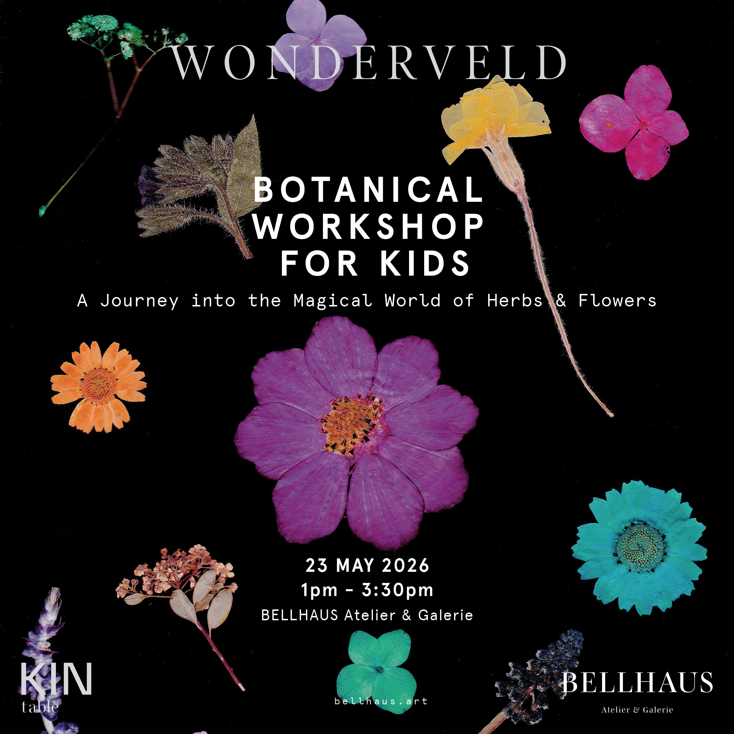 Botanical Workshop II for Kids: A Journey into the Magical World of Herbs &amp; Flowers