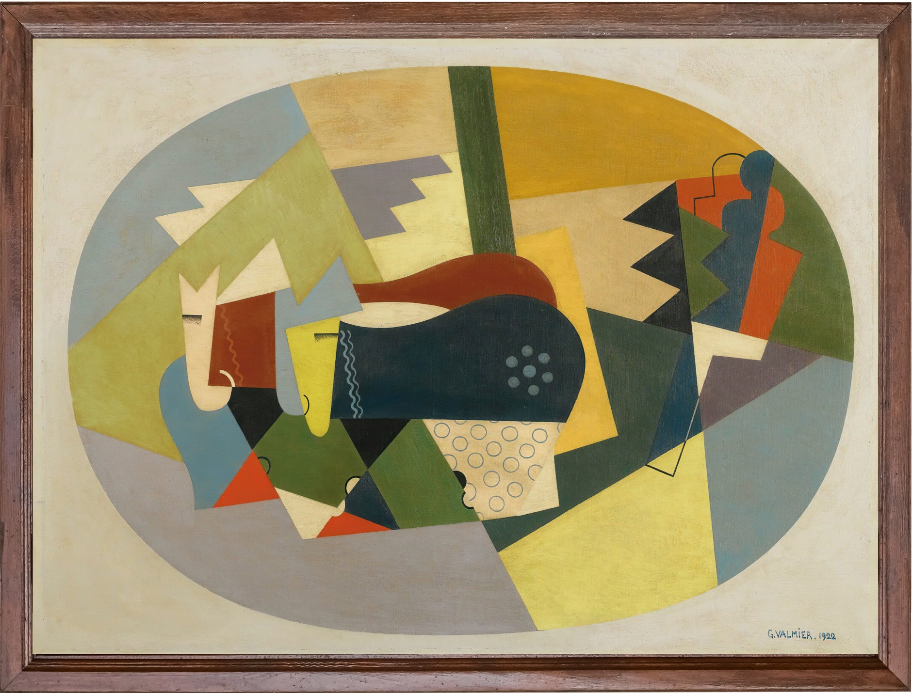 Les Bœufs Dans La Montagne (1922) Georges Valmier