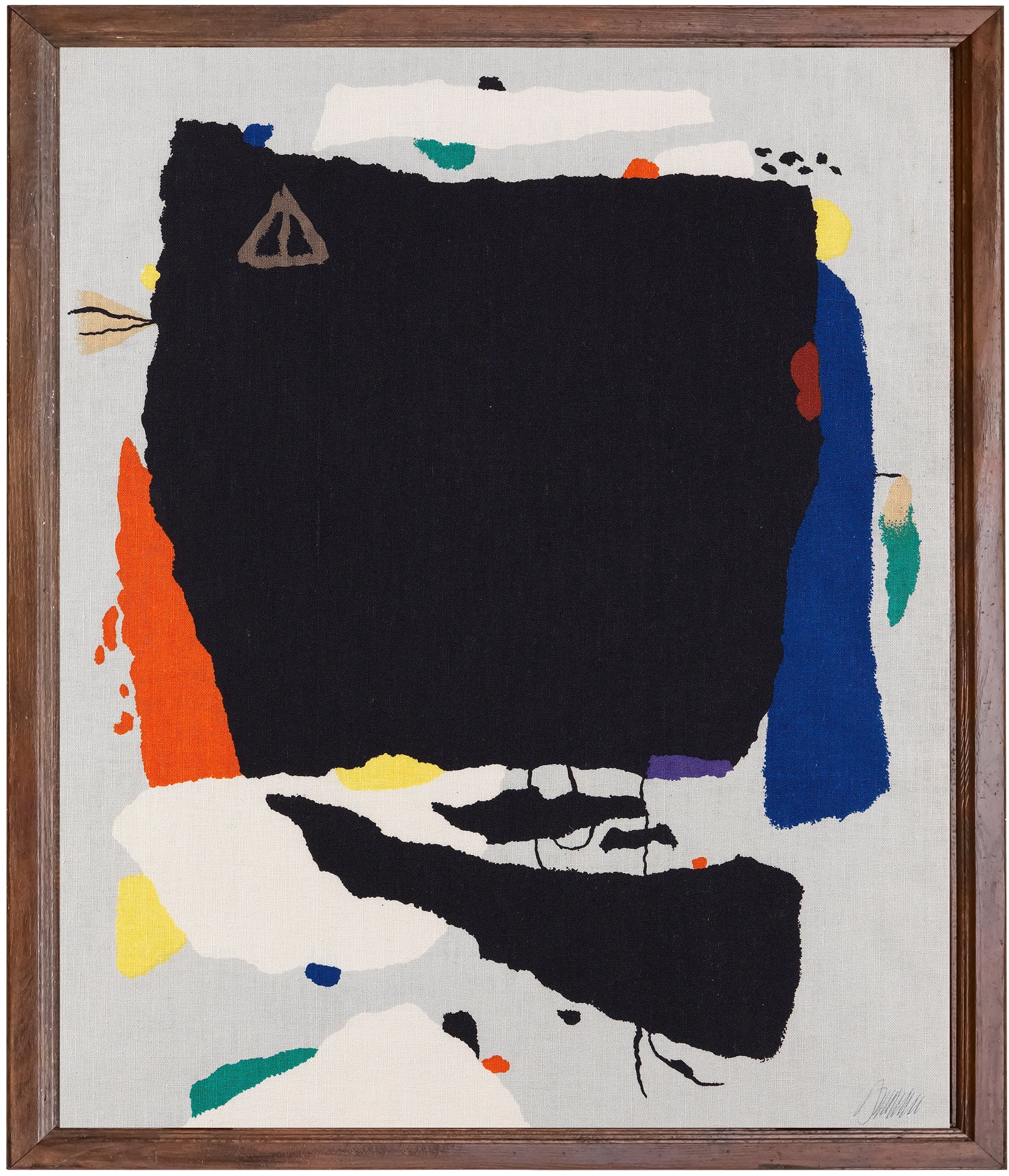 Montaru mit Gondel (1954) Willi Baumeister