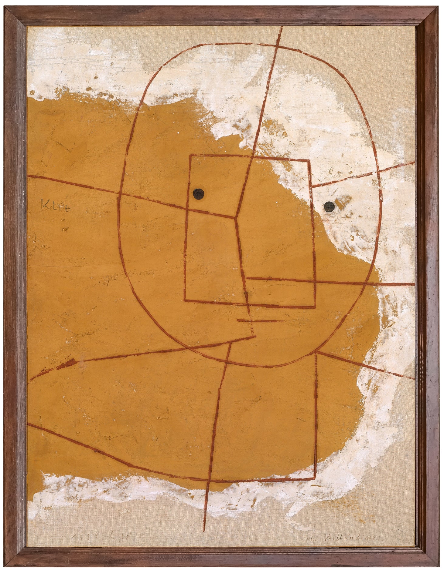 One Who Understands (1934) Paul Klee