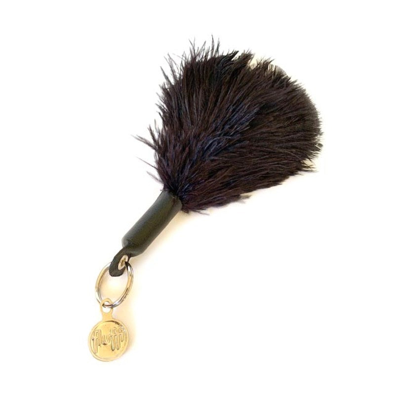 FLUFFI OSTRICH FEATHER KEYRING