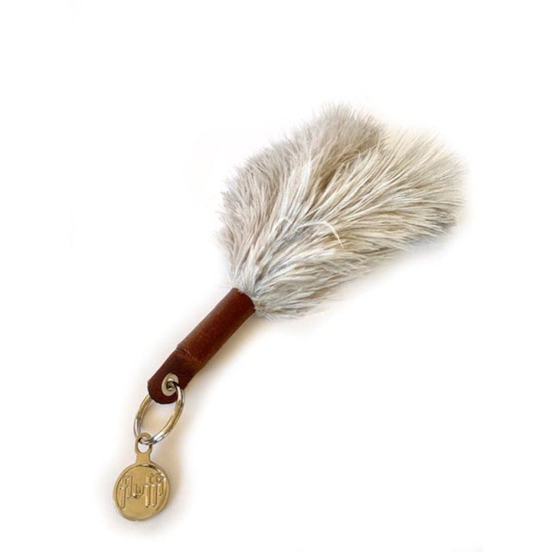 FLUFFI OSTRICH FEATHER KEYRING