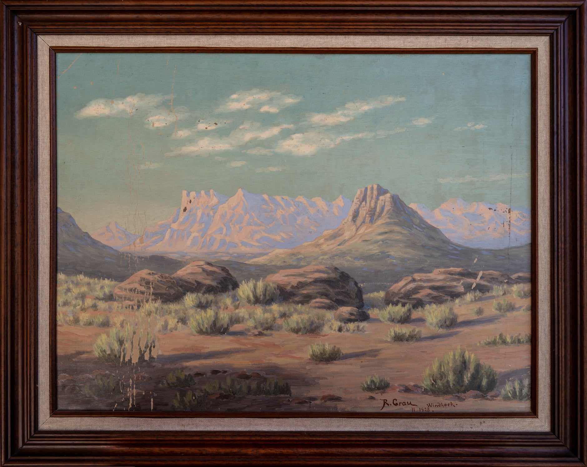 SOLD Erongo - Rudolf Julius Grau