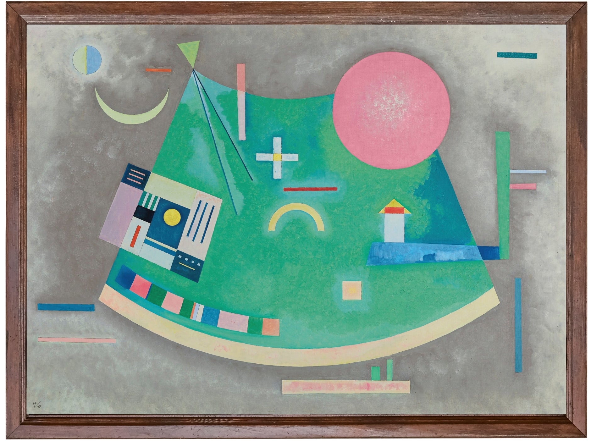Pfeil zum Kreis (1930) Wassily Kandinsky