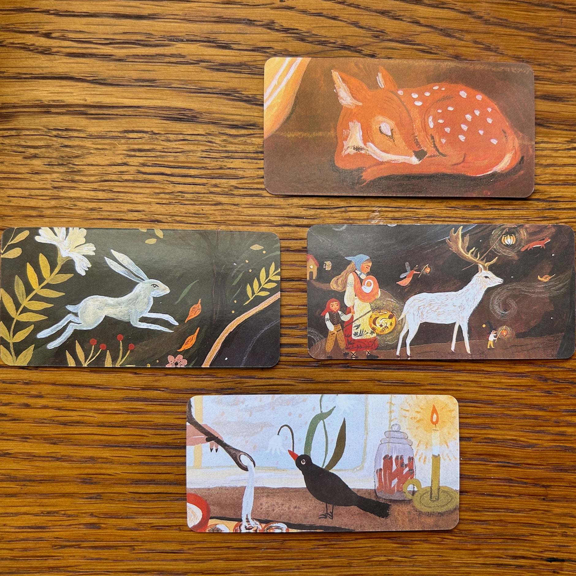 Forest Friends Positive Affirmations Cards