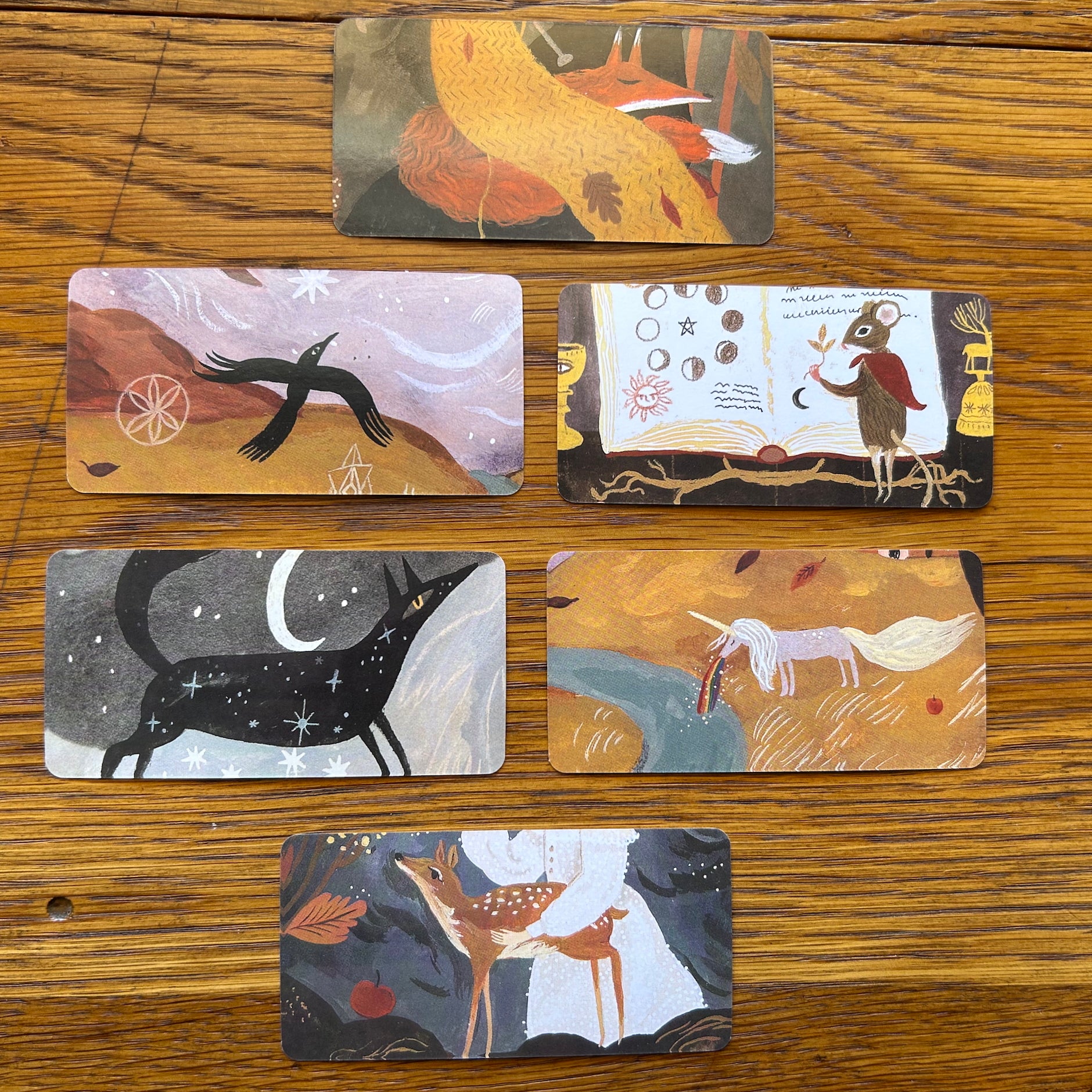 Forest Friends Positive Affirmations Cards