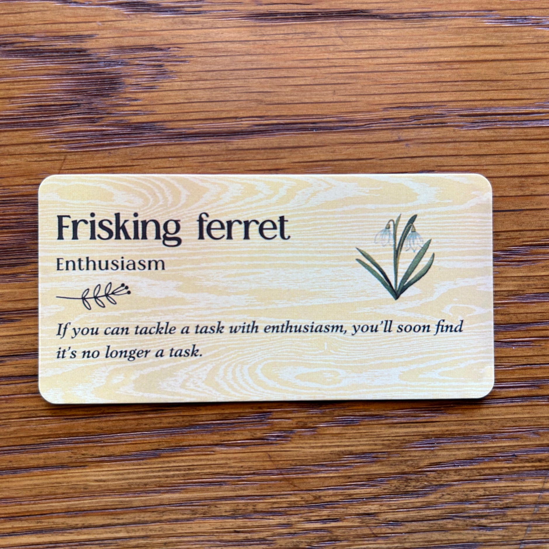 Forest Friends Positive Affirmations Cards