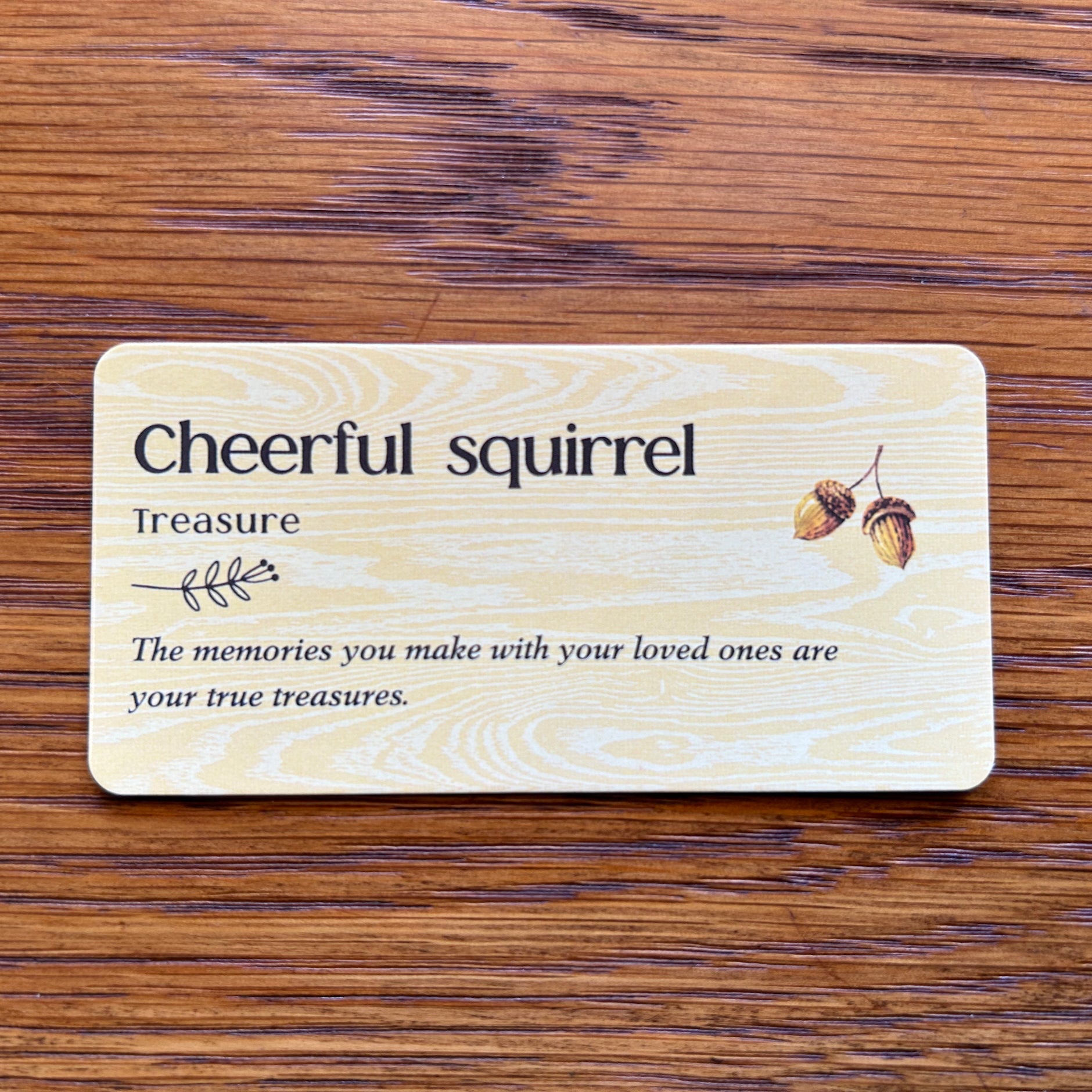 Forest Friends Positive Affirmations Cards