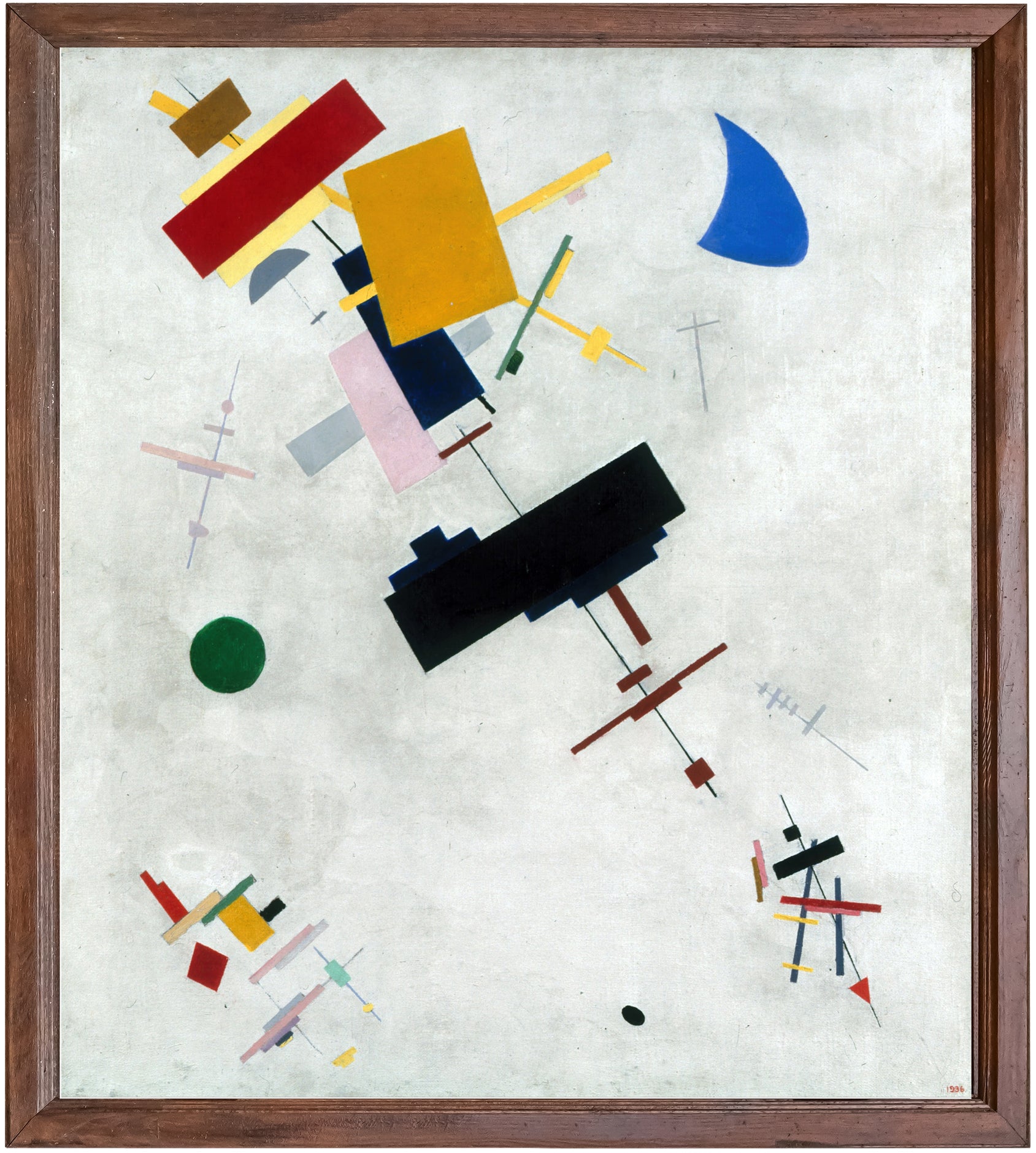 Suprematism (1915) Kazimir Malevich