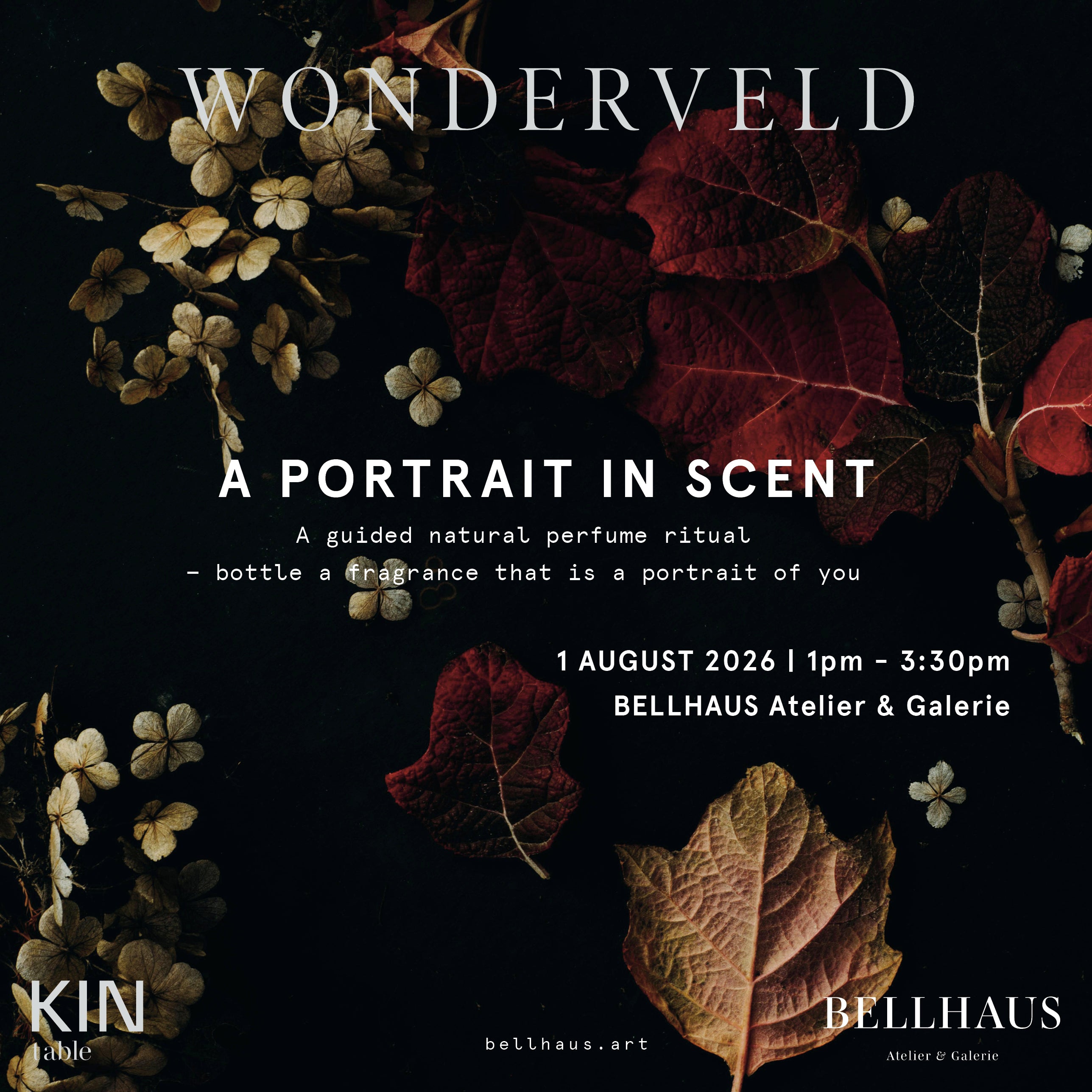 A portrait in scent - Workshop