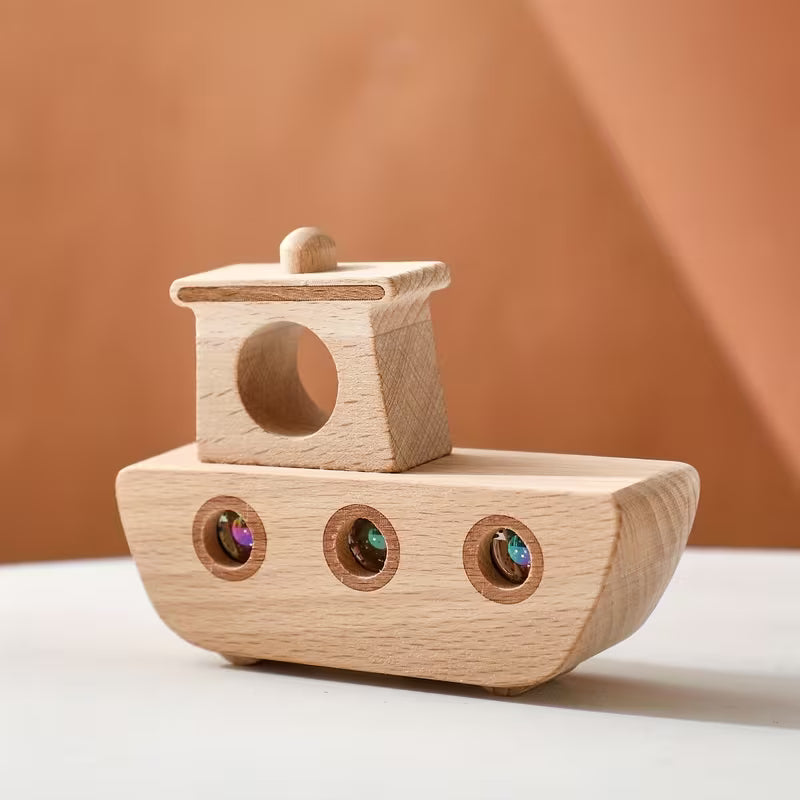 Wooden Toy Boat