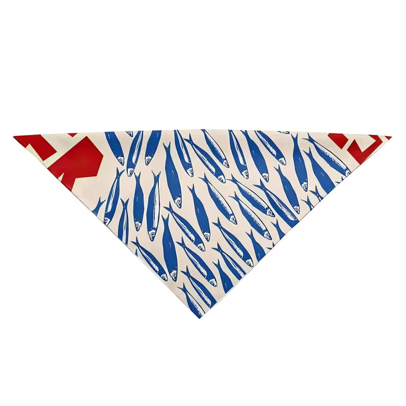 Sardine Square Neckerchief