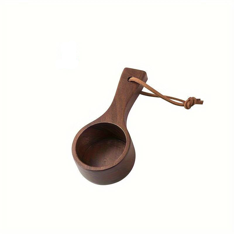 Round Set Wooden Measuring Spoons