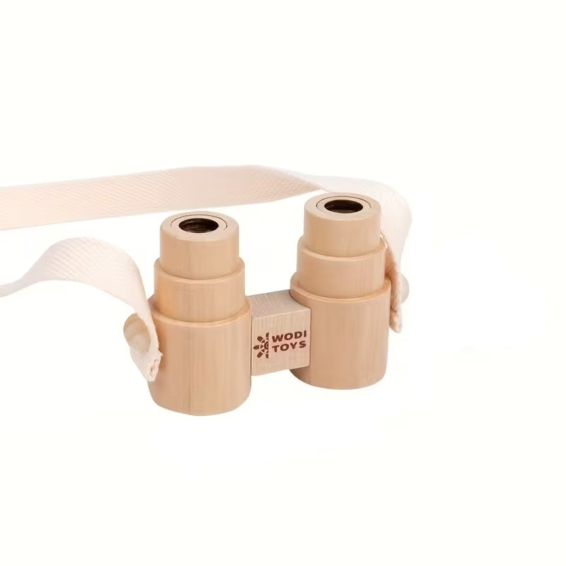 Mini Magical Wooden Binoculars