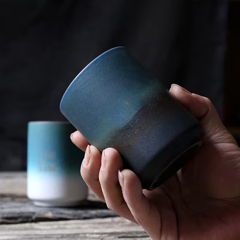 Japanese Kiln-Fired Ceramic Mug