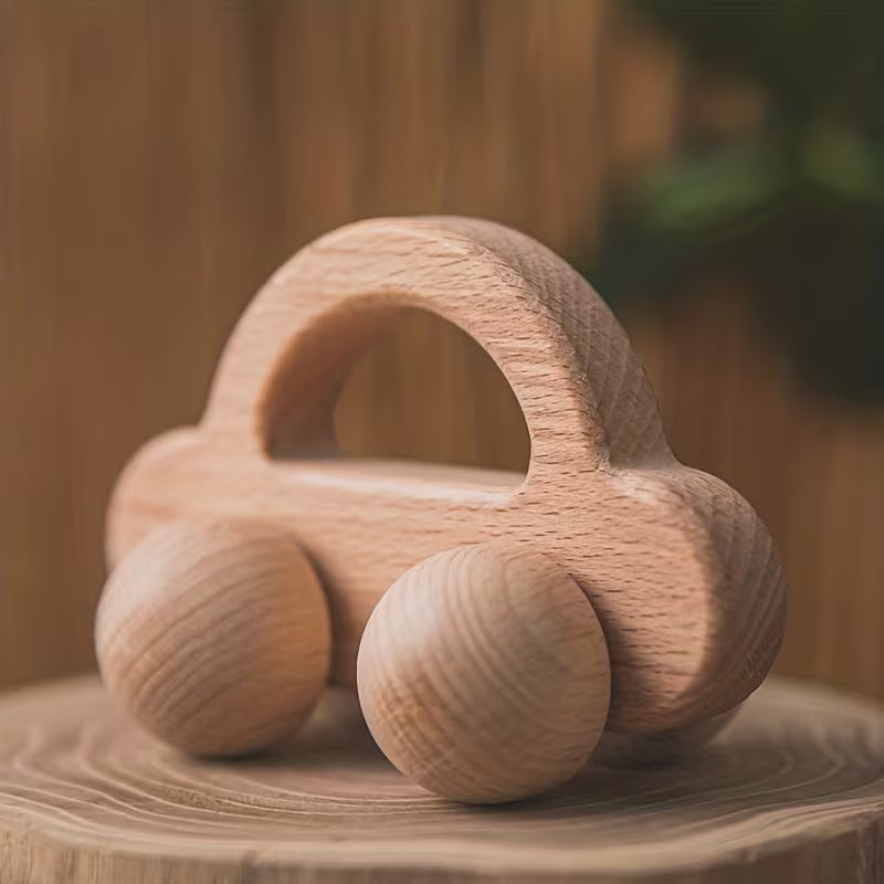 Wooden Push Car for Kids
