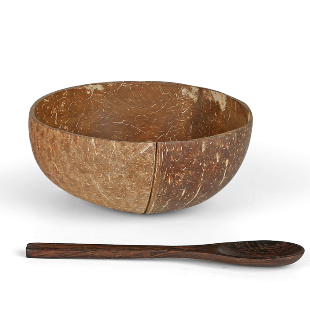 Coconut Bowl & Spoon